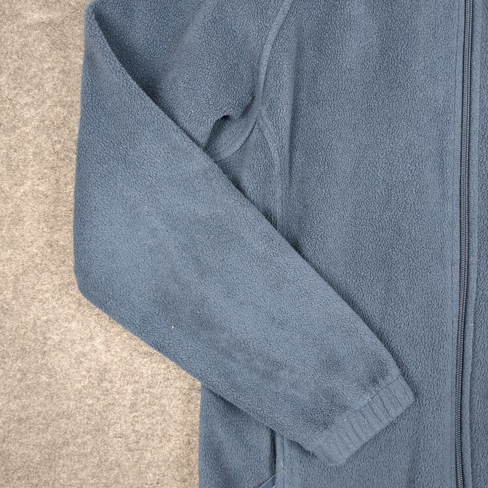 Columbia Womens Small Blue Full Zip Fleece‎ Jacket Mock Neck Outdoors Activewear - Picture 3 of 12